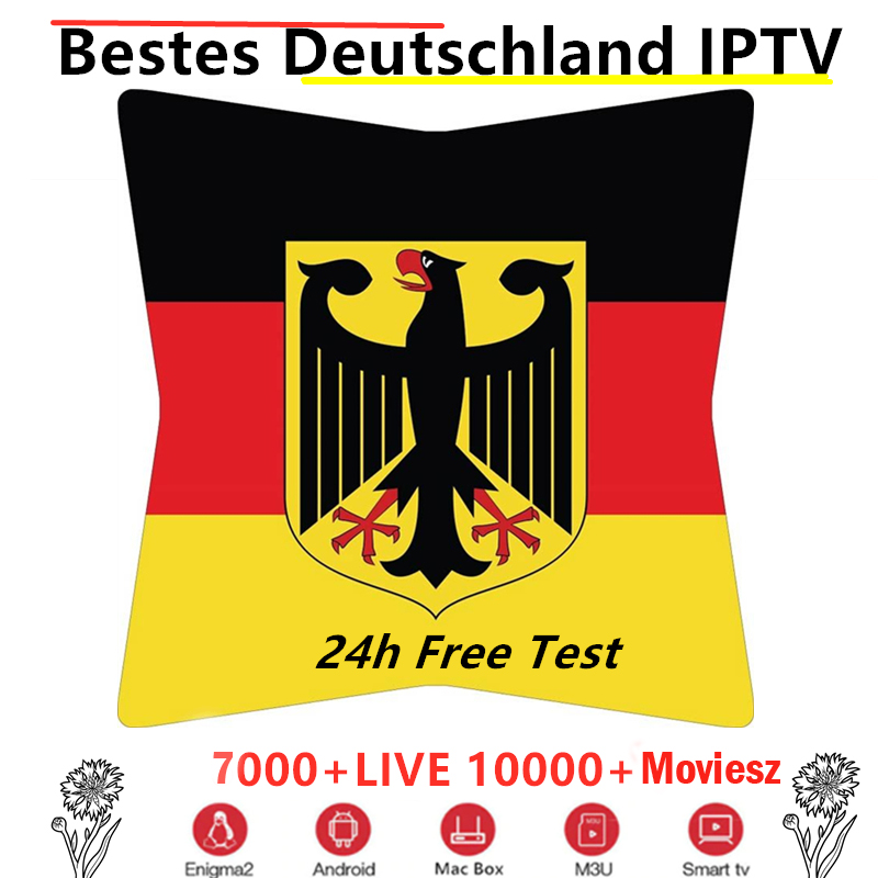 12 Months Green Germany IPTV SUPPORT FOR ANDROID APK SMART TV IPTV M3U